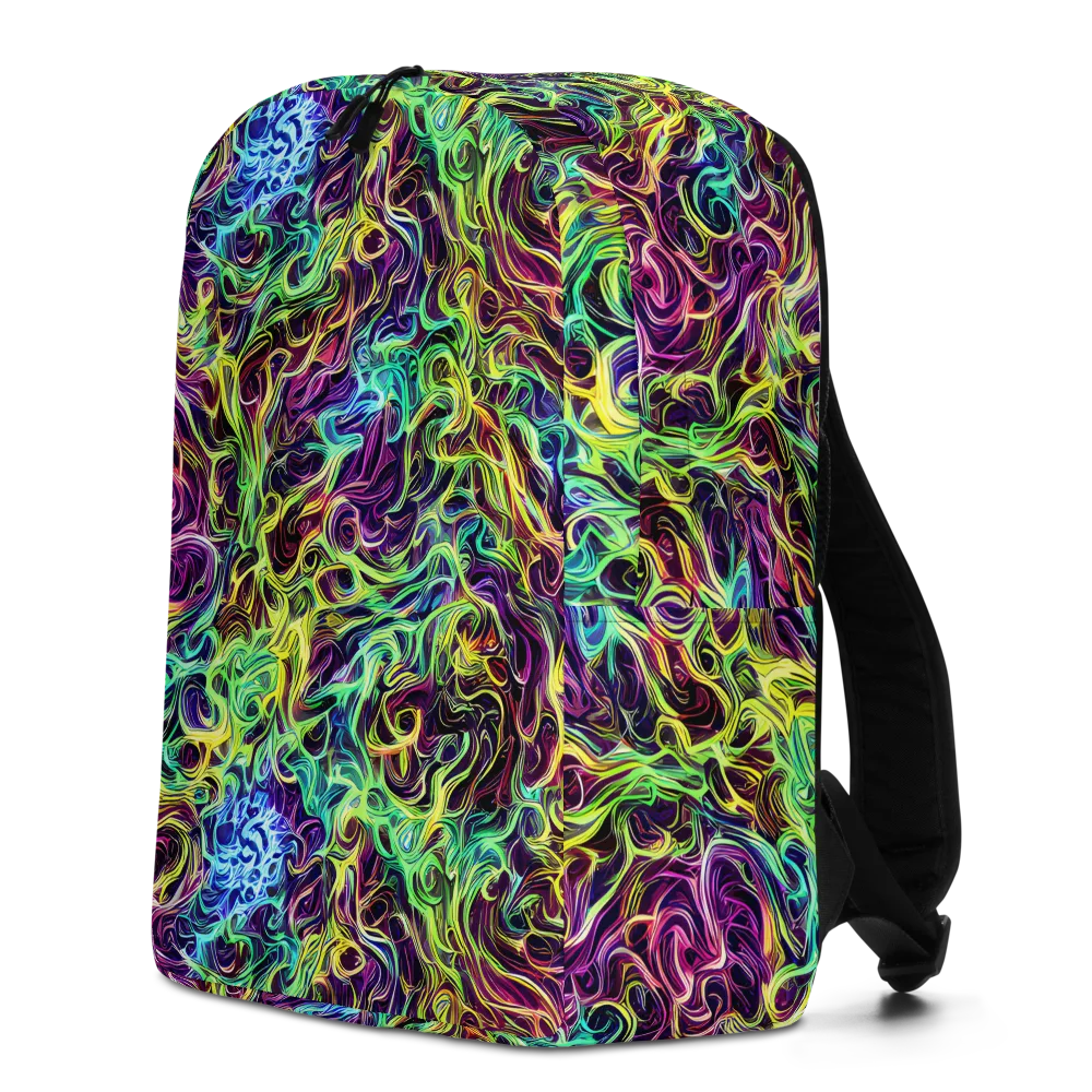 Emberlight Spiral on Minimalist Backpack — Left