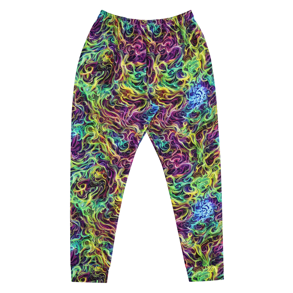 Emberlight Spiral on Men's Joggers — Front