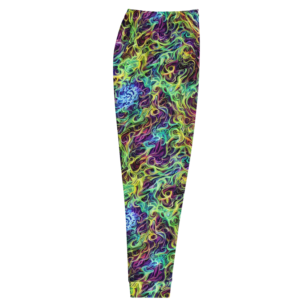 Emberlight Spiral on Men's Joggers — Right