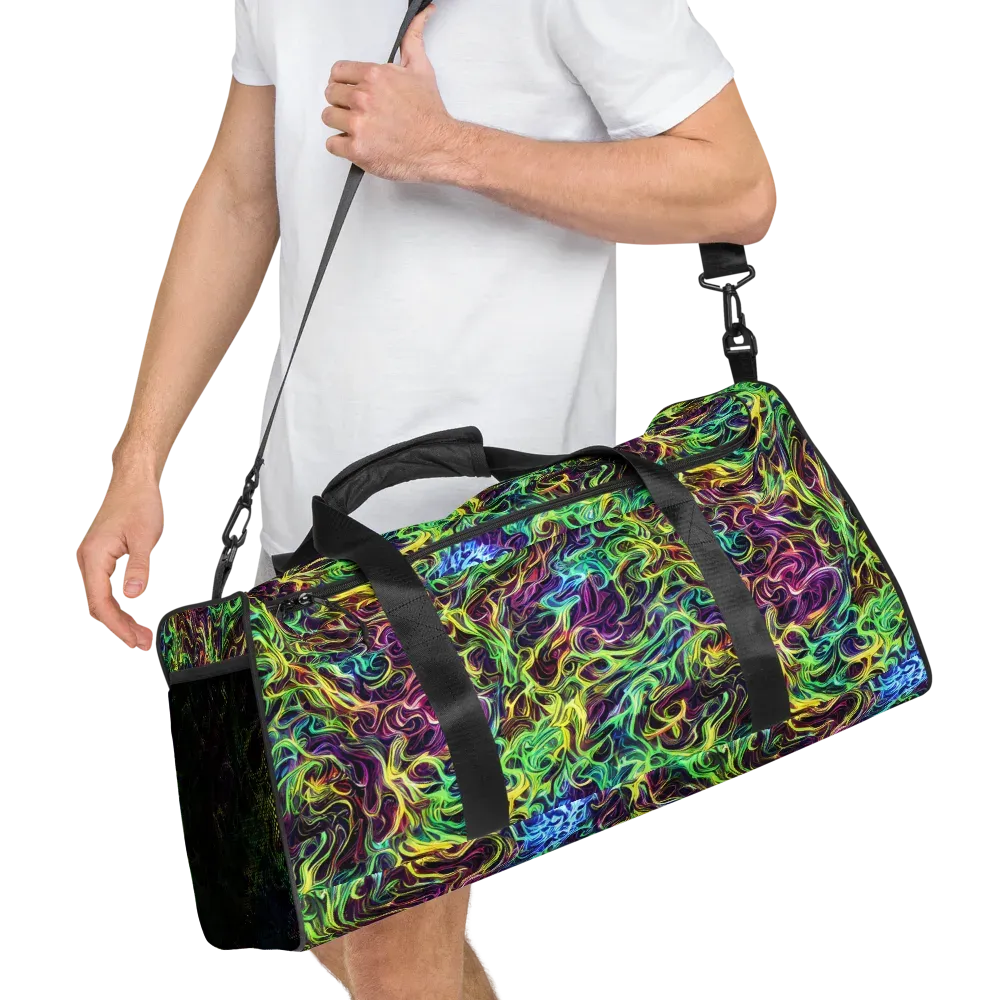 Emberlight Spiral on Duffle Bag — Right Front