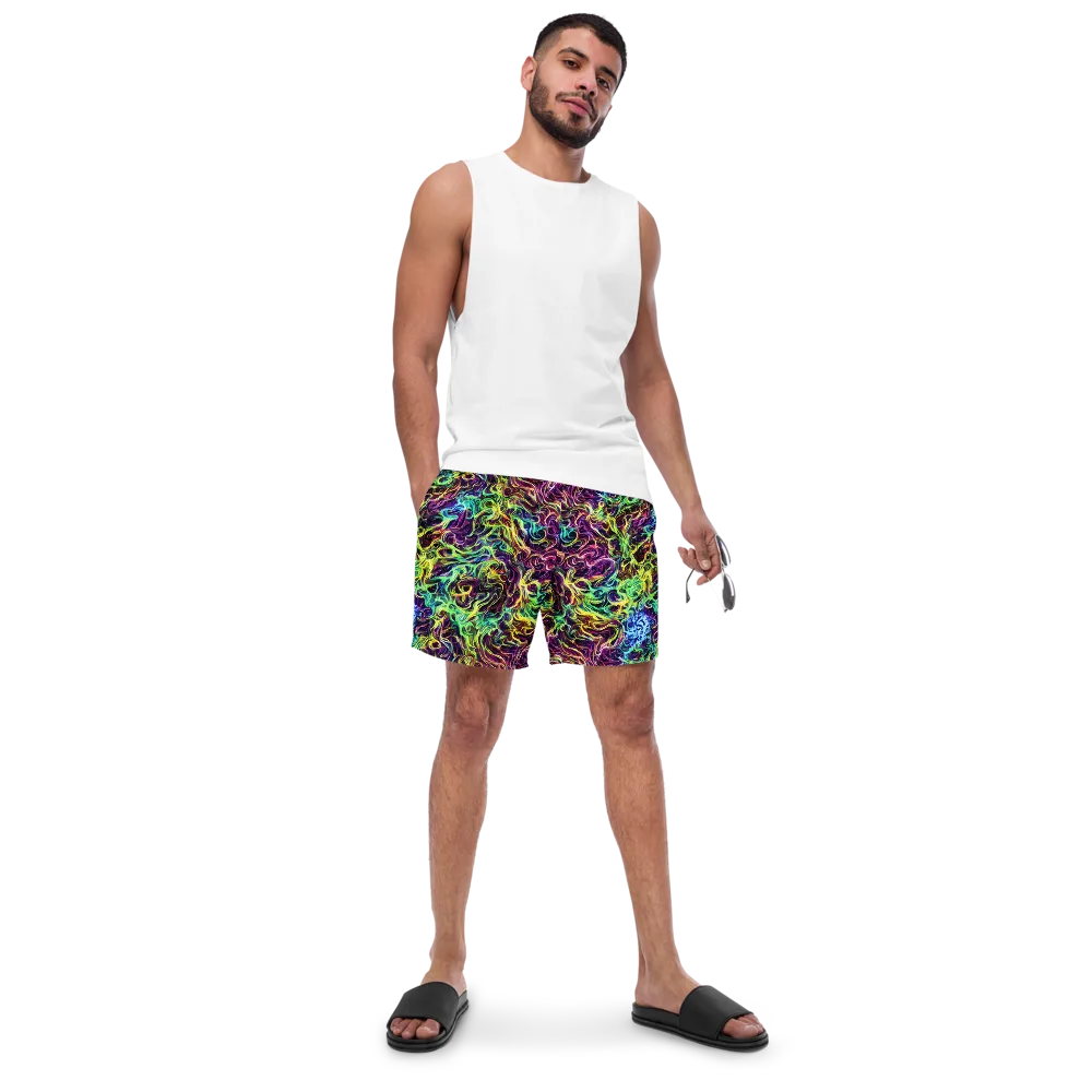 Emberlight Spiral on Swim Trunks — Front
