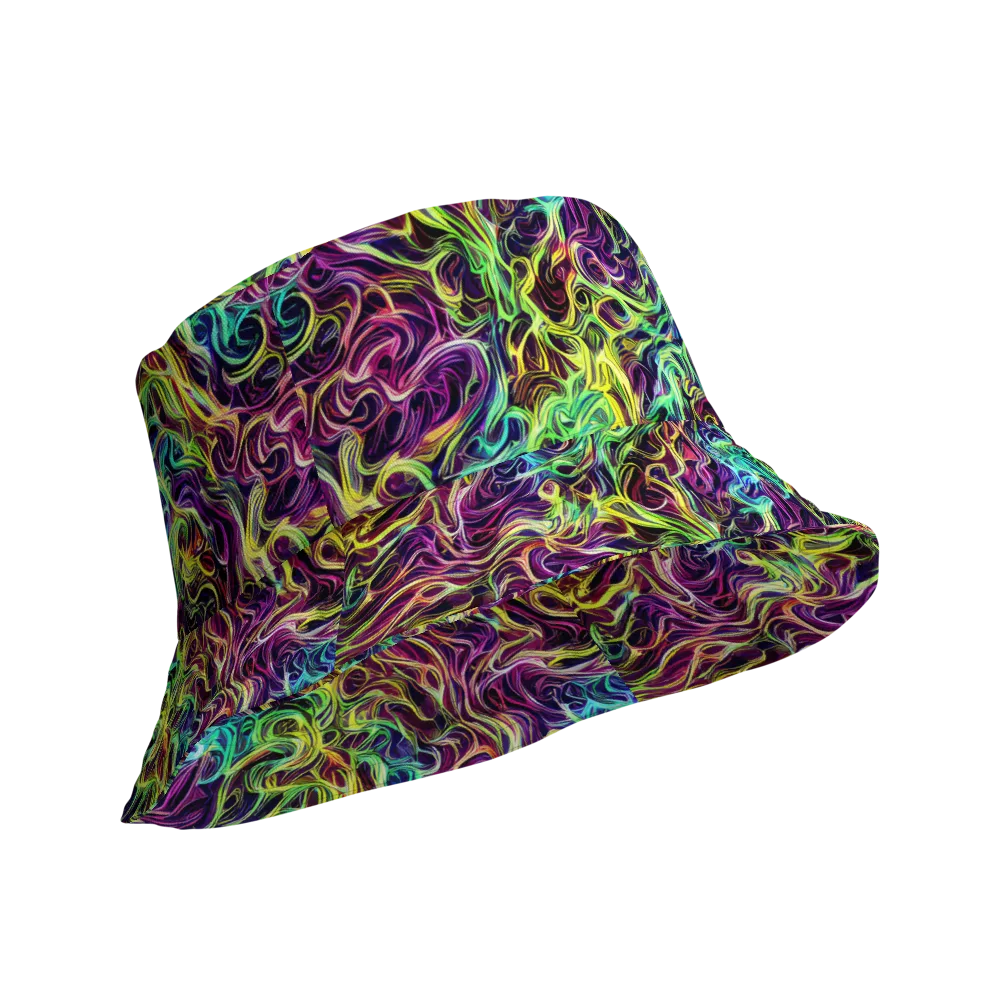 Emberlight Spiral on Reversible Bucket Hat — Product details Outside