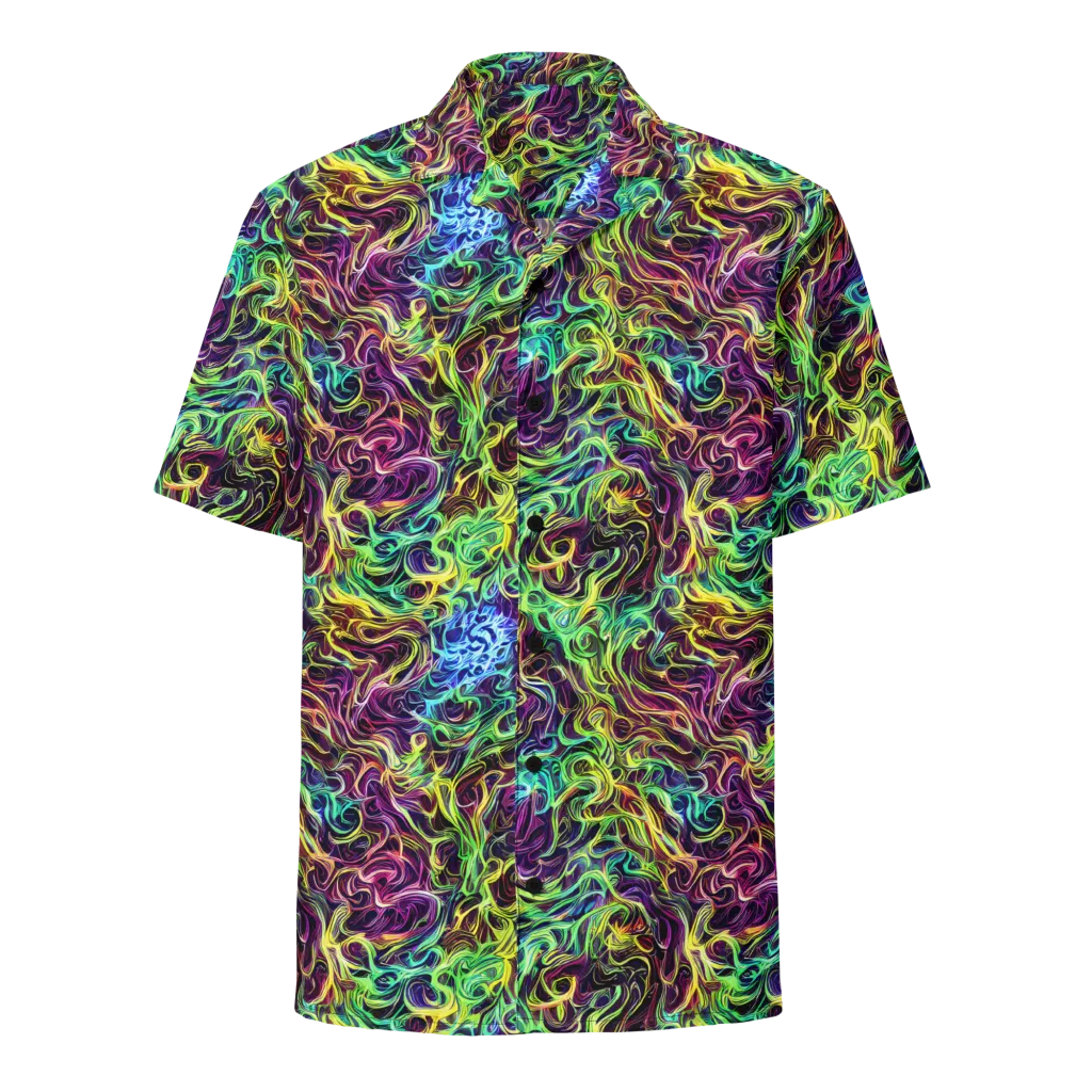 Emberlight Spiral on Button Shirt — Front