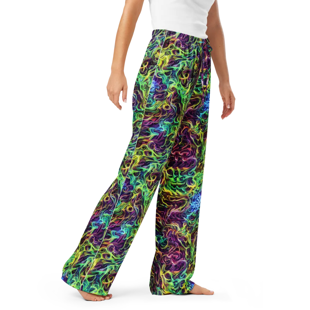 Emberlight Spiral on Women's Pajama Pants — Right Front