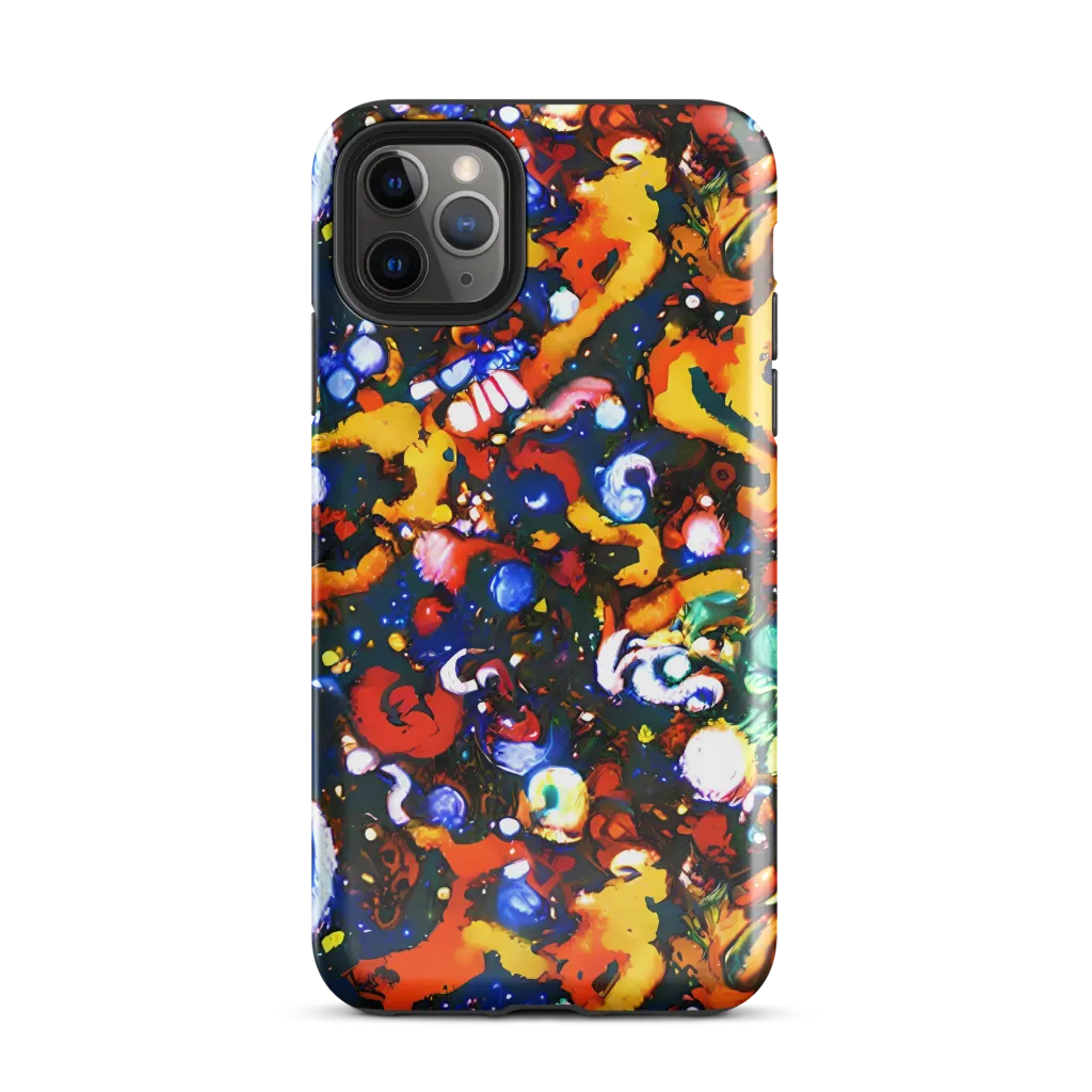 Orchid Voltage on Tough Case for iPhone® — Front