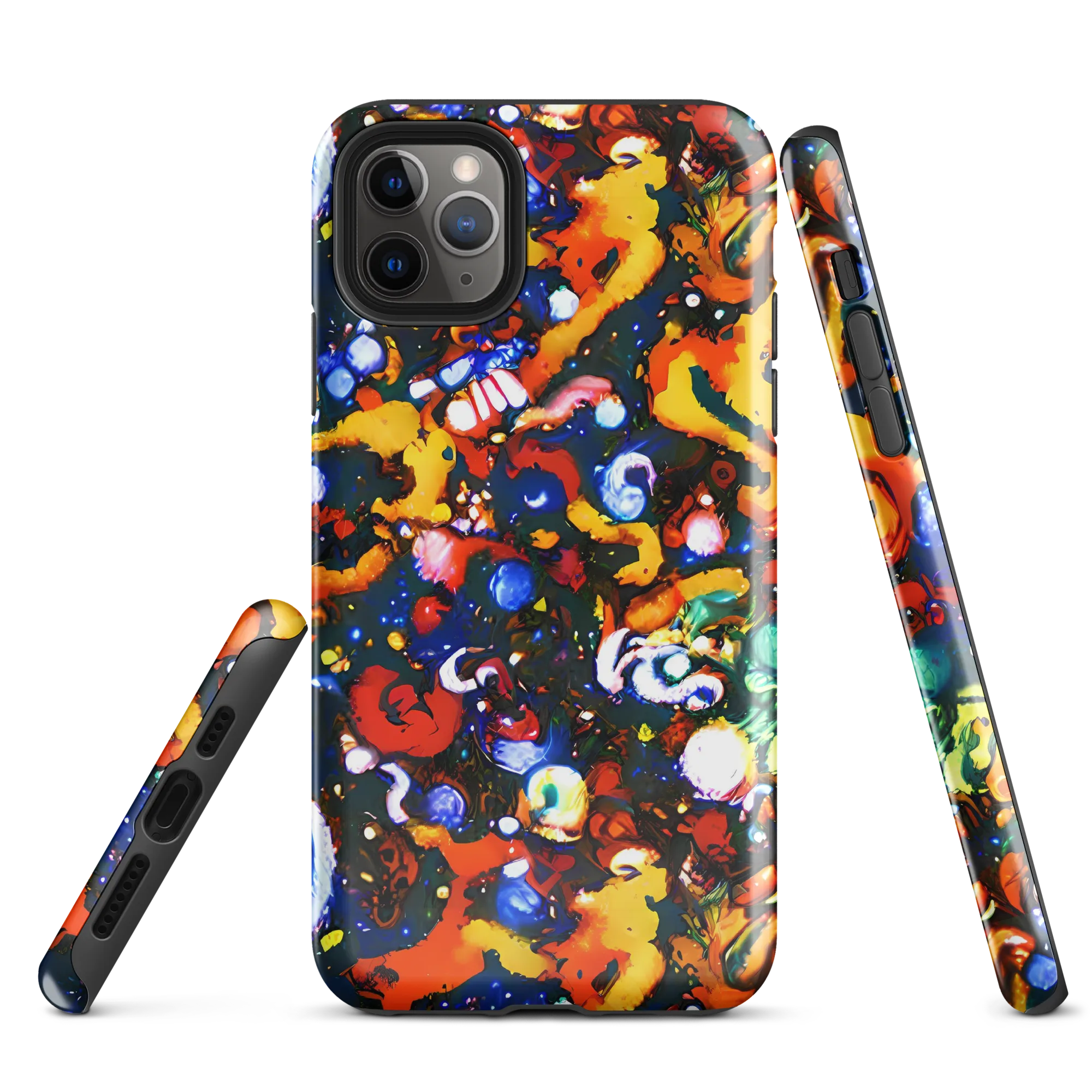 Orchid Voltage on Tough Case for iPhone® — Front