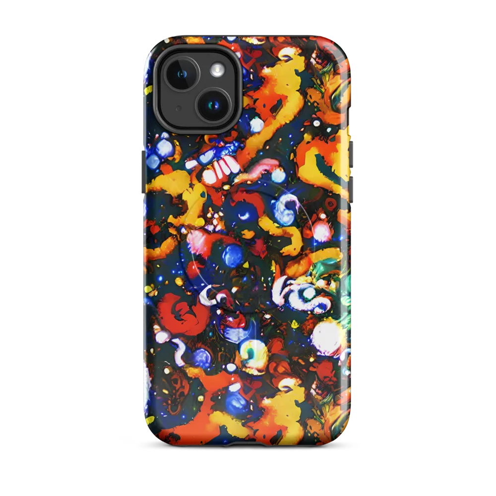 Orchid Voltage on MagSafe Tough Case for iPhone® — Front