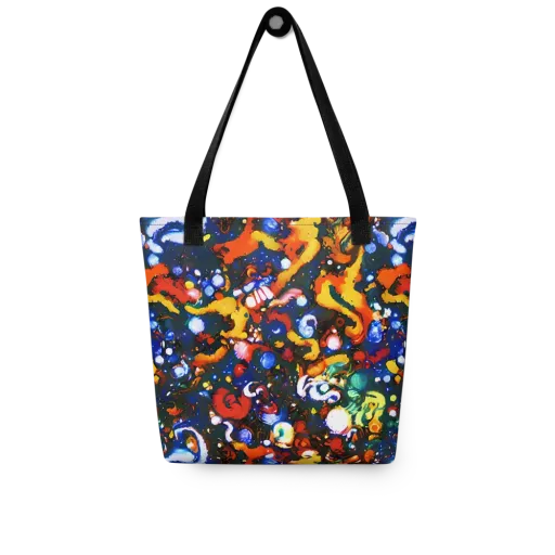 Orchid Voltage on a Tote Bag