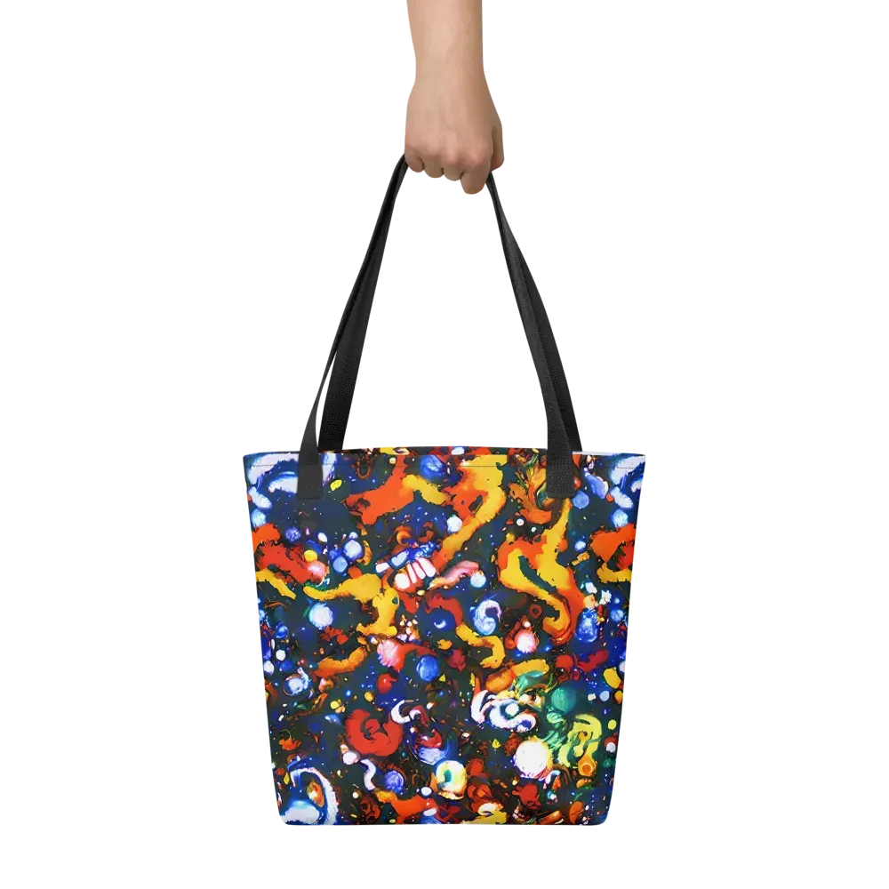 Orchid Voltage on Tote Bag — Front