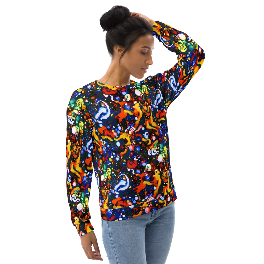 Orchid Voltage on Sweatshirt — Right Front