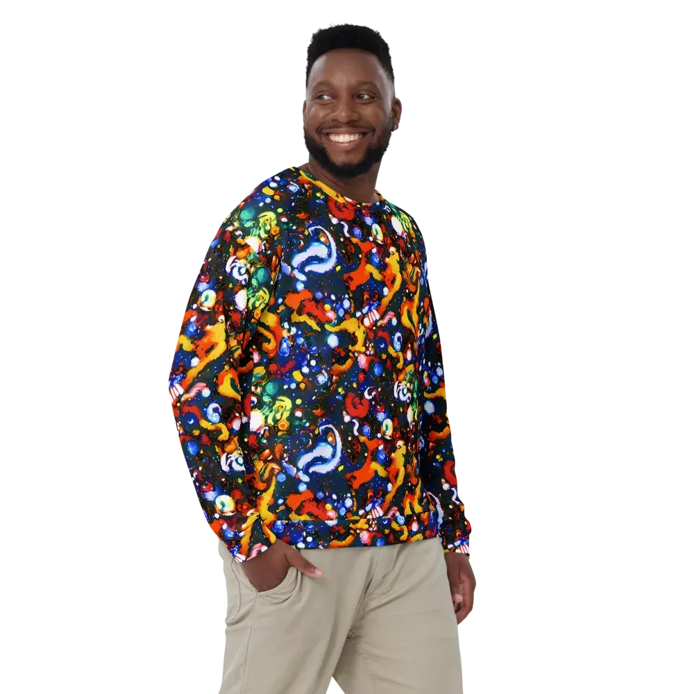 Orchid Voltage on Sweatshirt — Front