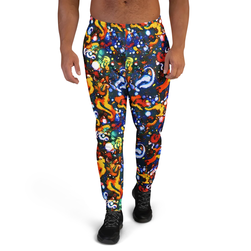Orchid Voltage on Men's Joggers — Front