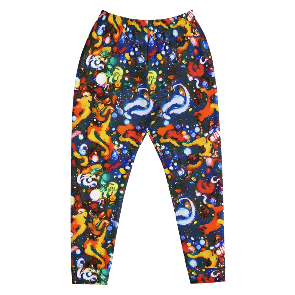 Orchid Voltage on Men's Joggers — Front