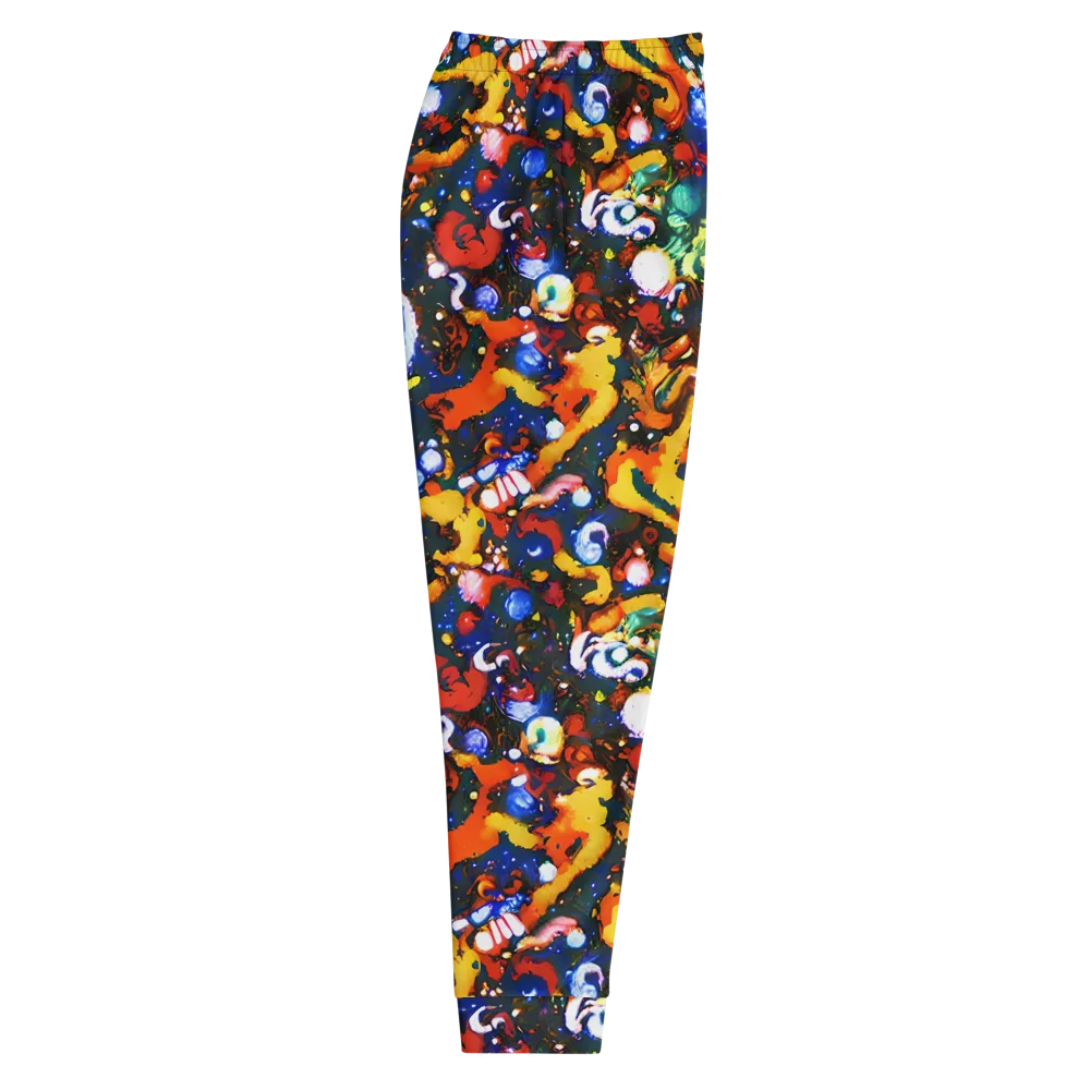 Orchid Voltage on Men's Joggers — Right