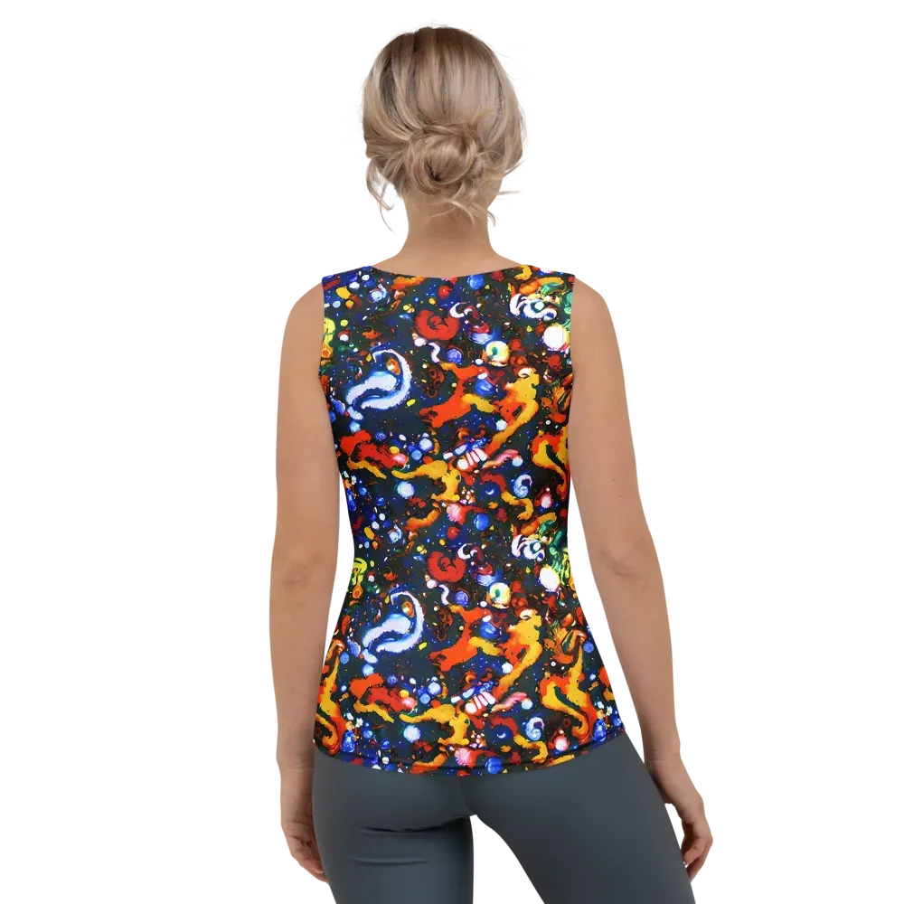 Orchid Voltage on Women's Tank Top — Back