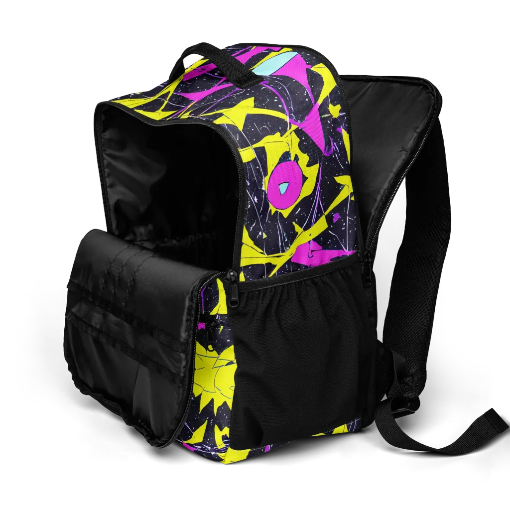 Ultraviolet Fracture on Utility Backpack — Product details 2