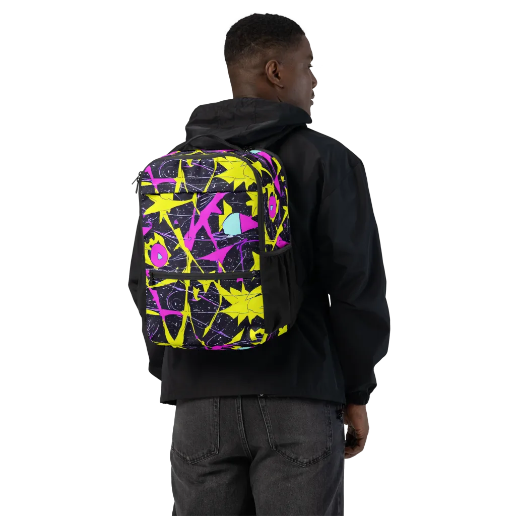 Ultraviolet Fracture on Utility Backpack — Back