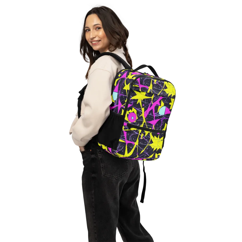 Ultraviolet Fracture on Utility Backpack — Back