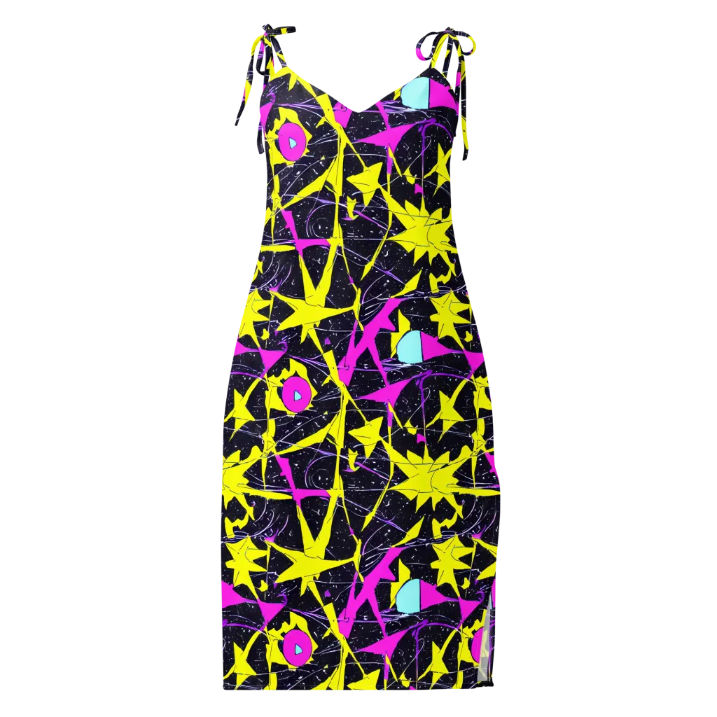 Ultraviolet Fracture on Slip Dress — Front