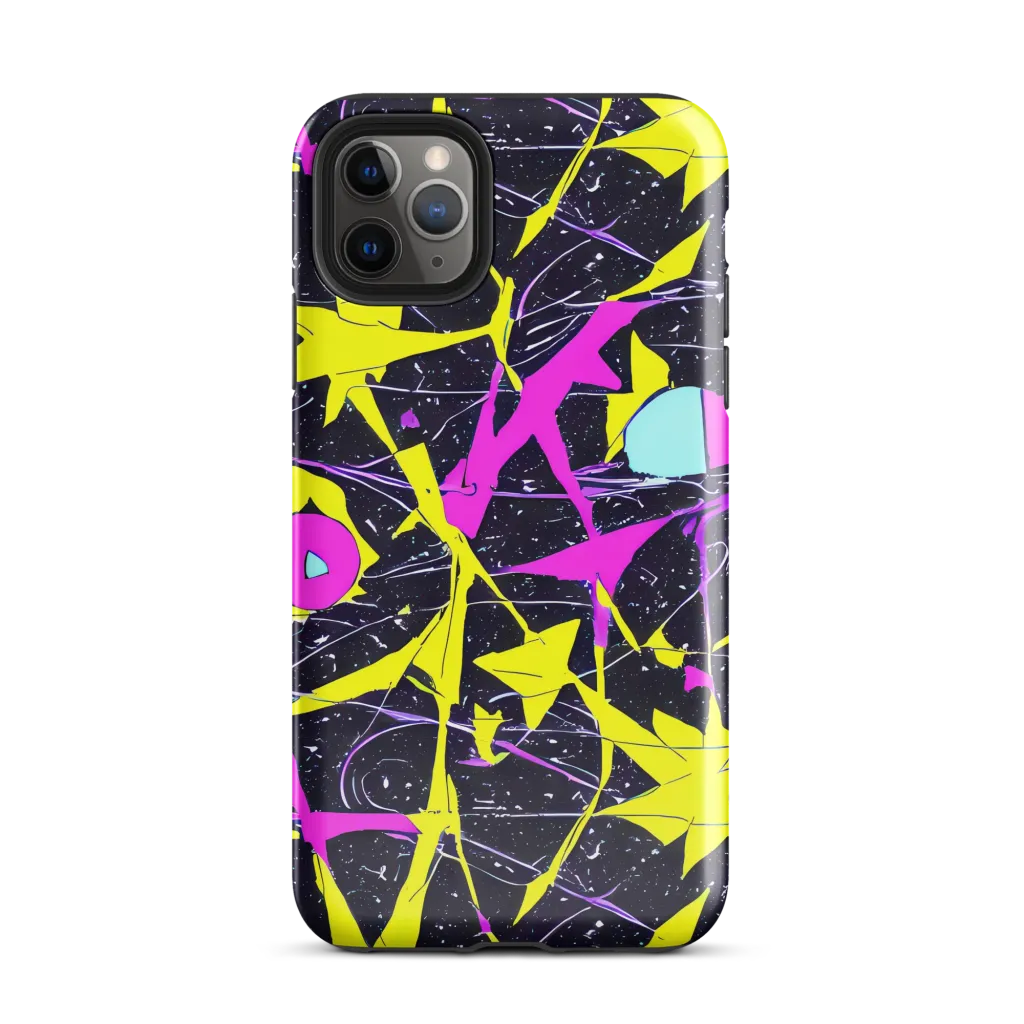 Ultraviolet Fracture on Tough Case for iPhone® — Front