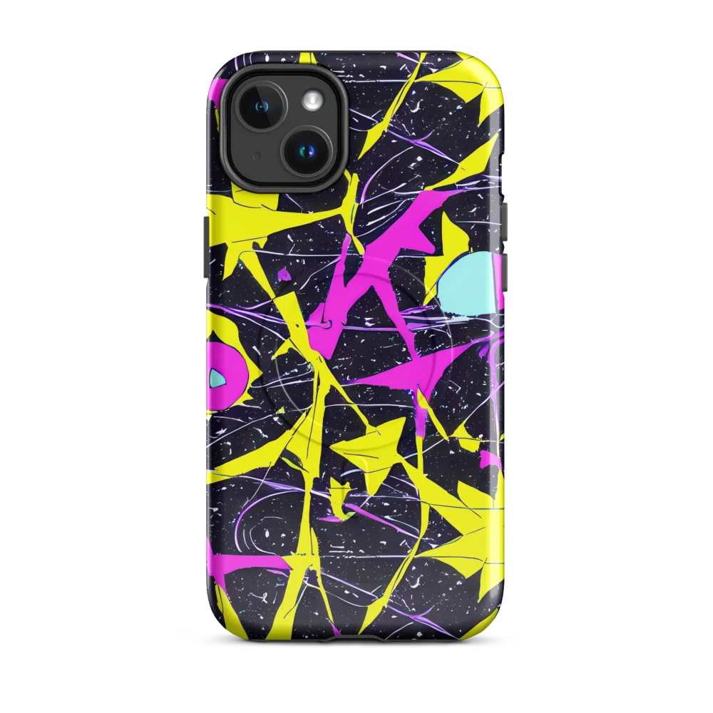 Ultraviolet Fracture on MagSafe Tough Case for iPhone® — Front