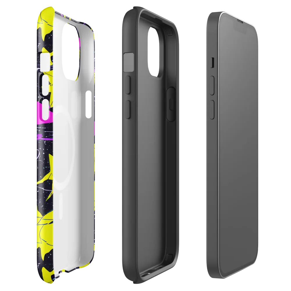 Ultraviolet Fracture on MagSafe Tough Case for iPhone® — Front