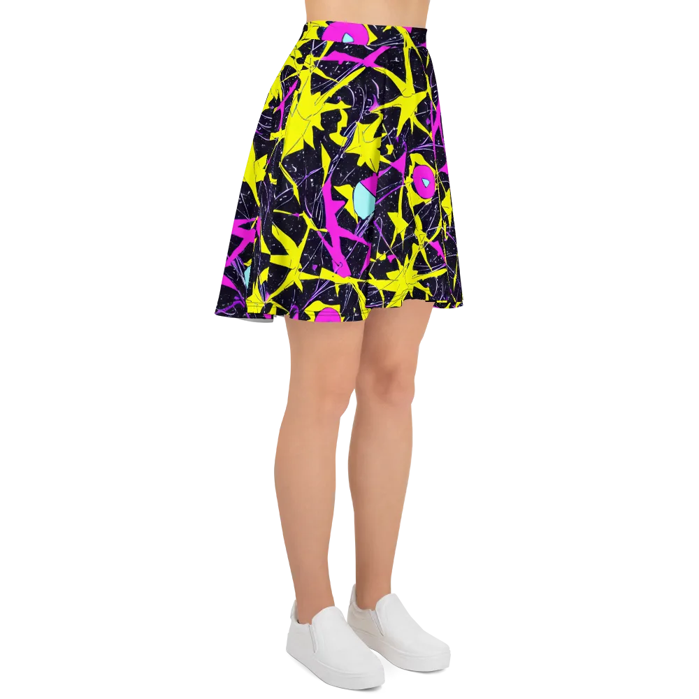 Ultraviolet Fracture on Skater Skirt — Right