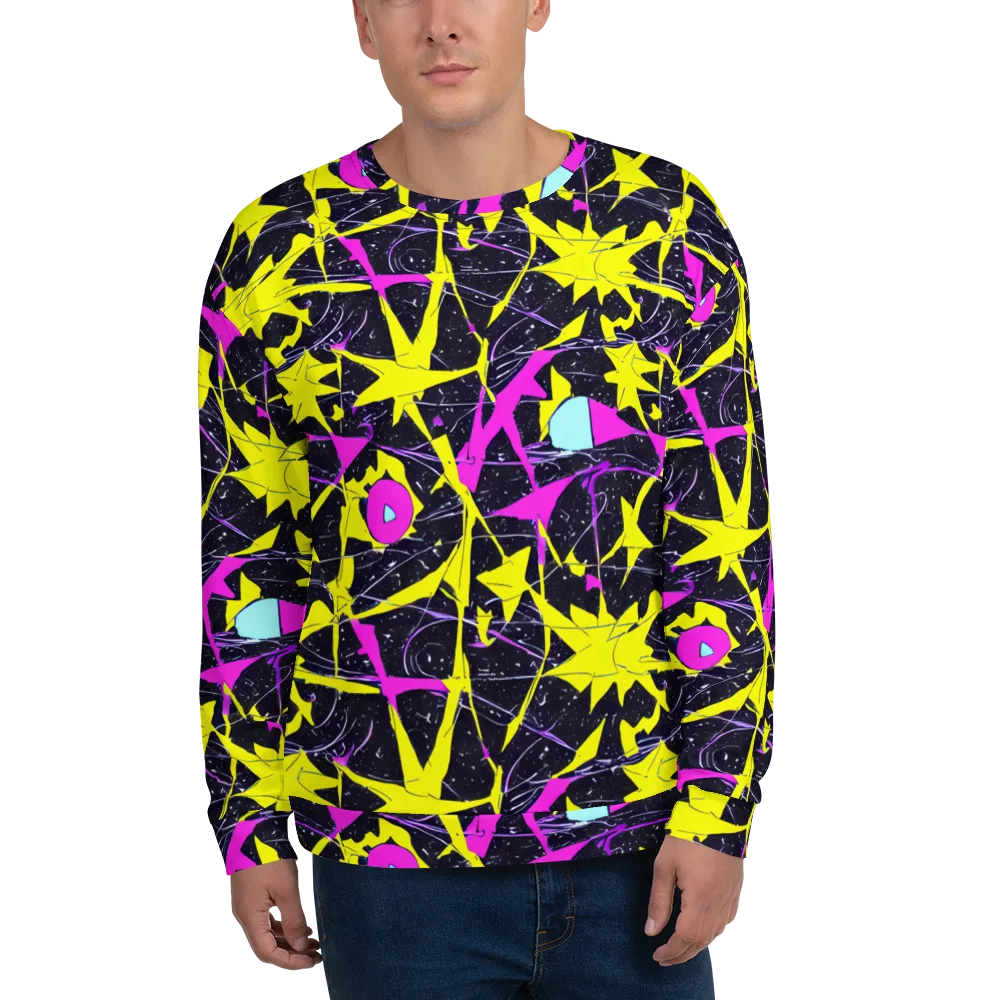 Ultraviolet Fracture on Sweatshirt — Front