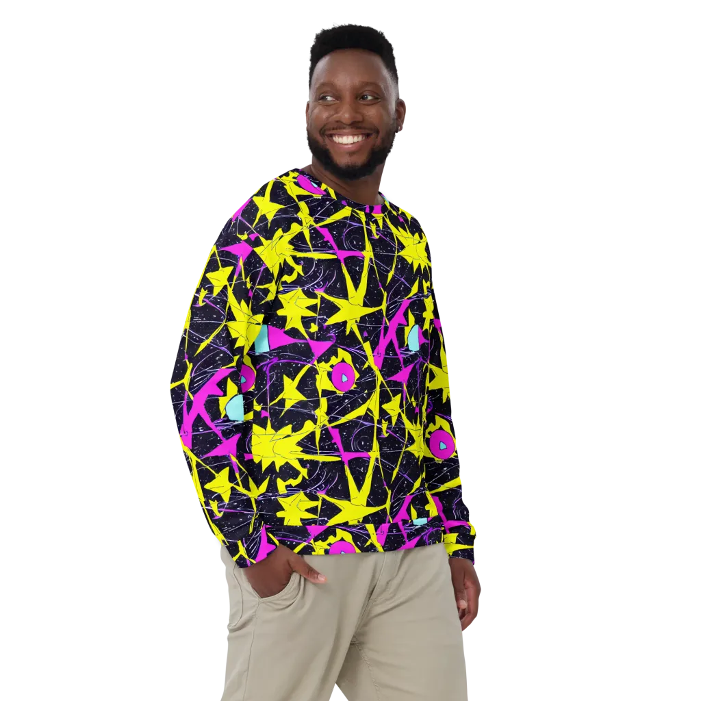 Ultraviolet Fracture on Sweatshirt — Front