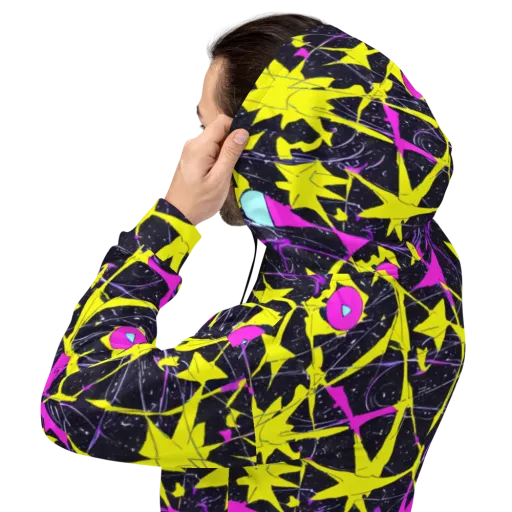 Ultraviolet Fracture on a Hoodie