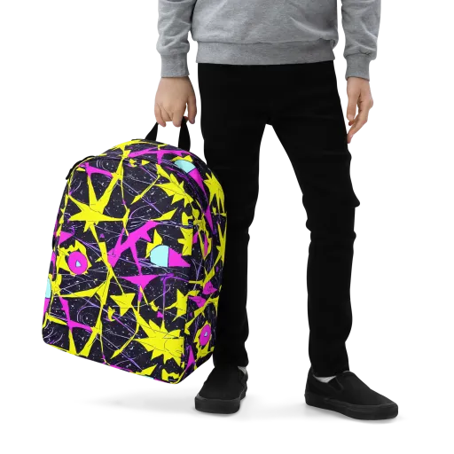Ultraviolet Fracture on a Minimalist Backpack