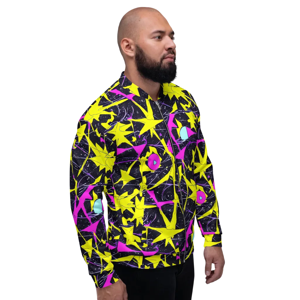 Ultraviolet Fracture on Bomber Jacket — Right