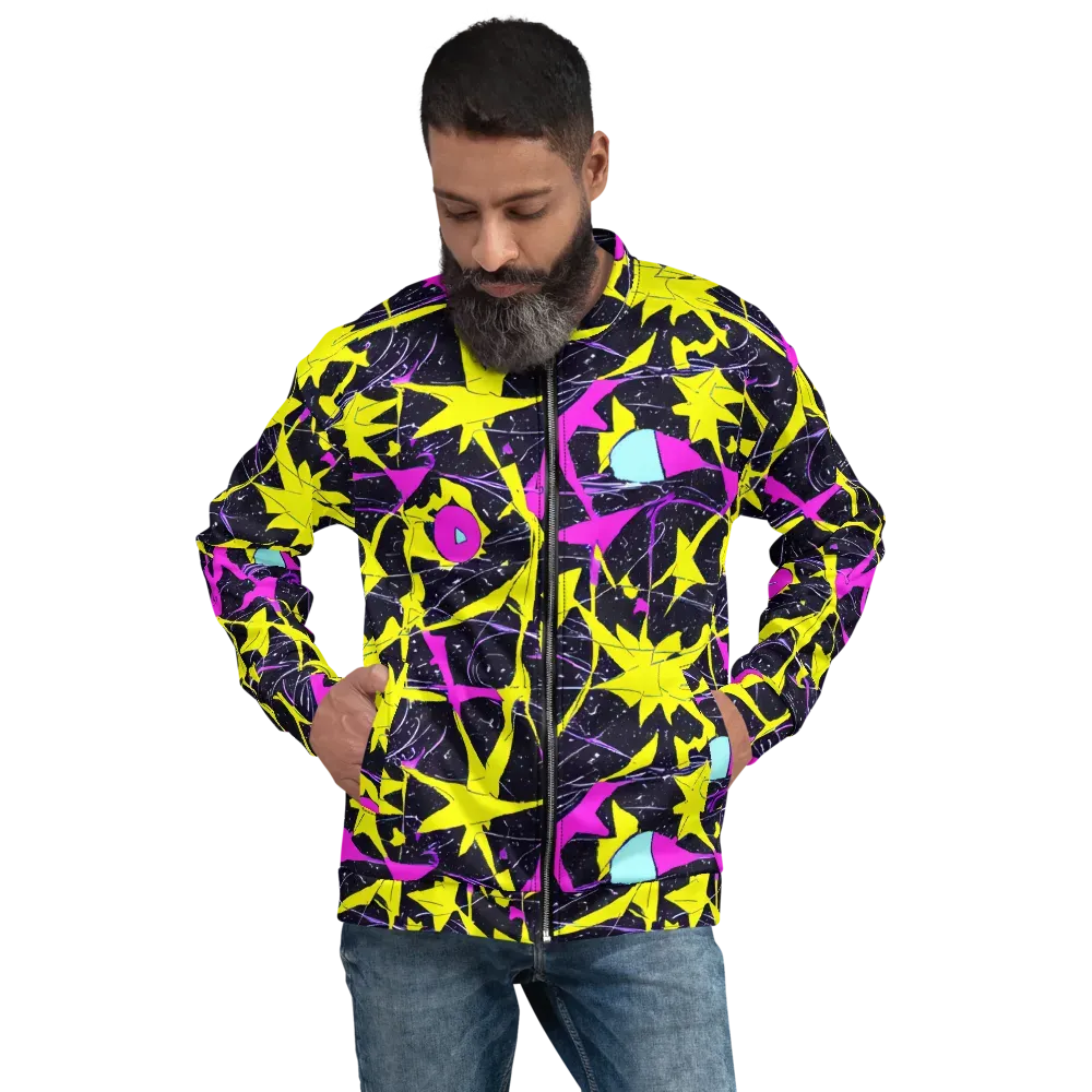 Ultraviolet Fracture on Bomber Jacket — Front