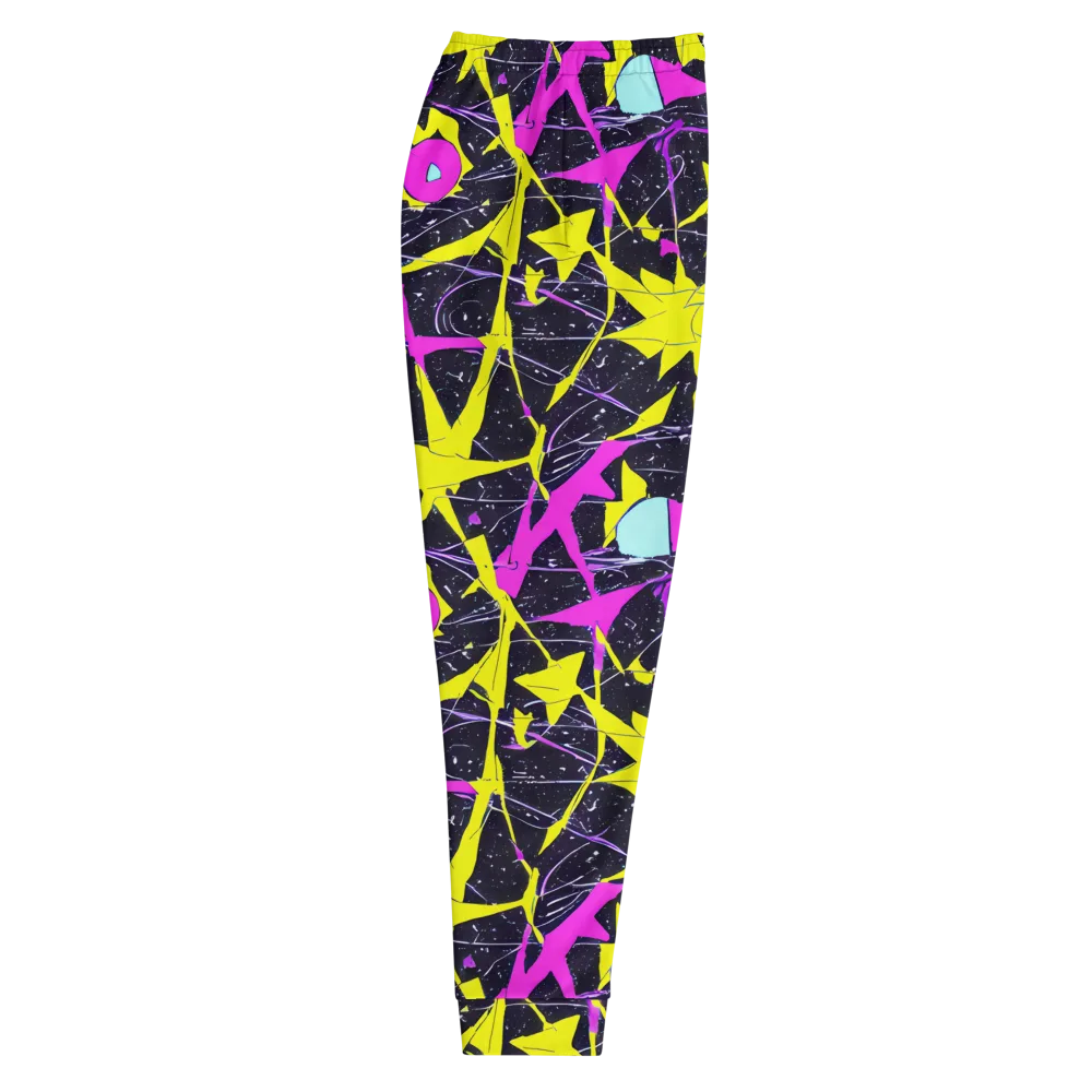 Ultraviolet Fracture on Men's Joggers — Right