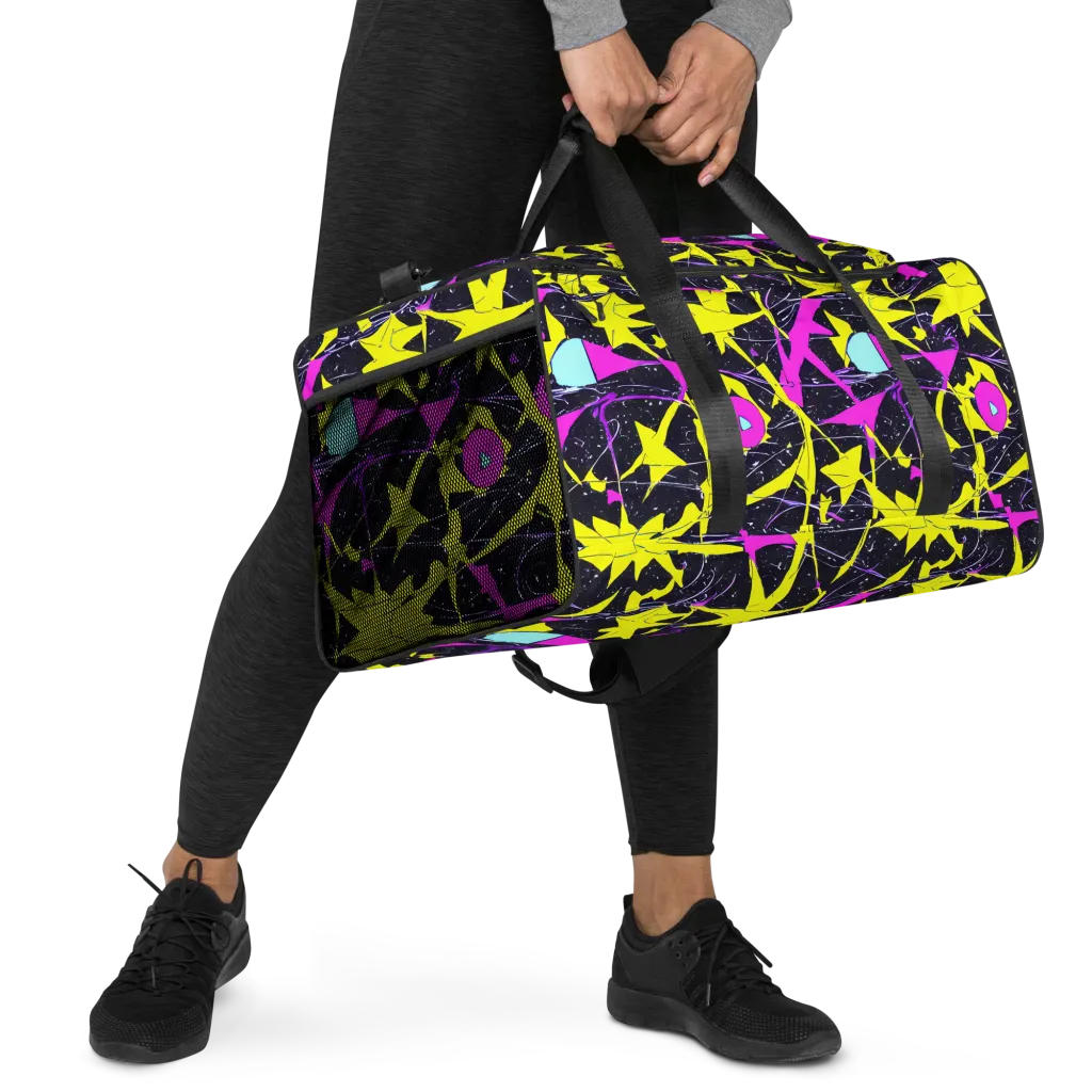 Ultraviolet Fracture on Duffle Bag — Right Front