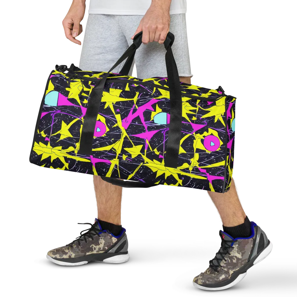 Ultraviolet Fracture on Duffle Bag — Front