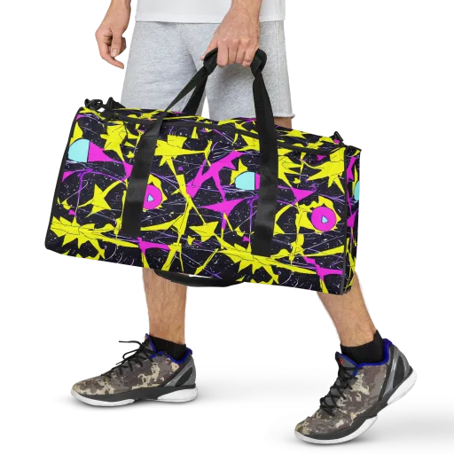 Ultraviolet Fracture on a Duffle Bag