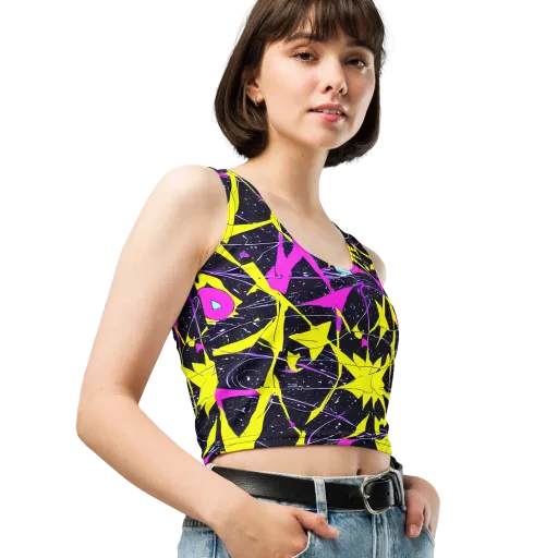 Ultraviolet Fracture on a Crop Top