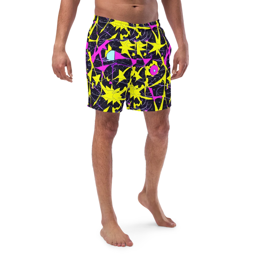 Ultraviolet Fracture on Swim Trunks — Front
