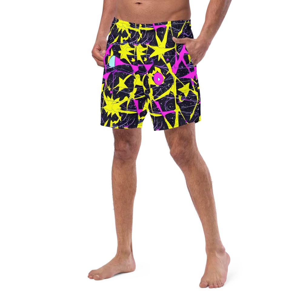 Ultraviolet Fracture on Swim Trunks — Left Front