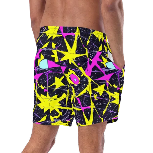 Ultraviolet Fracture on a Swim Trunks