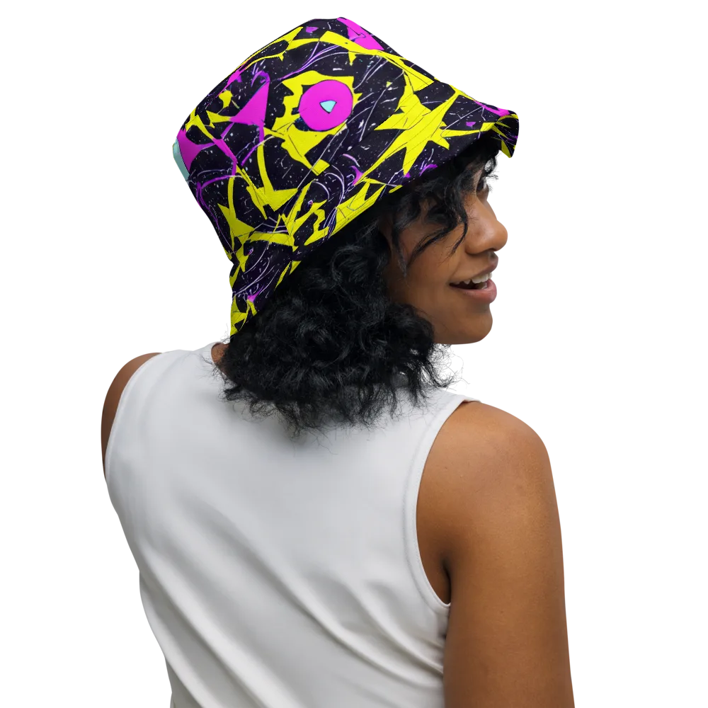 Ultraviolet Fracture on Reversible Bucket Hat — Right Outside