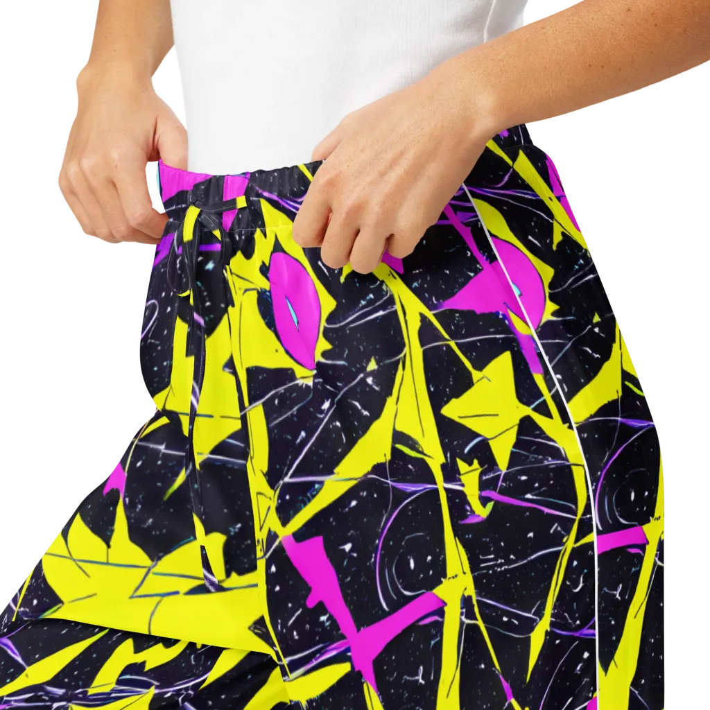 Ultraviolet Fracture on Women's Pajama Pants — Product details