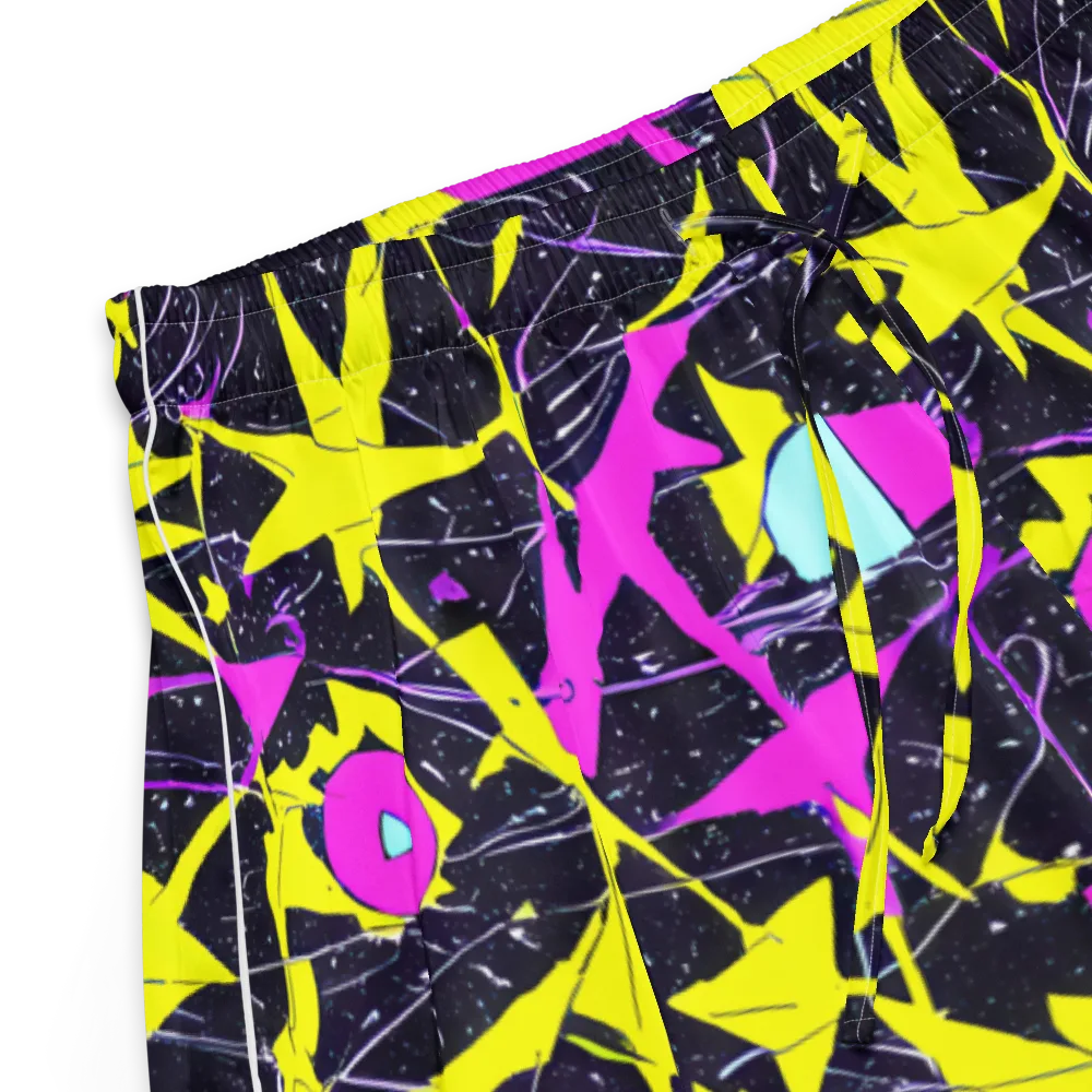 Ultraviolet Fracture on Women's Pajama Shorts — Product details