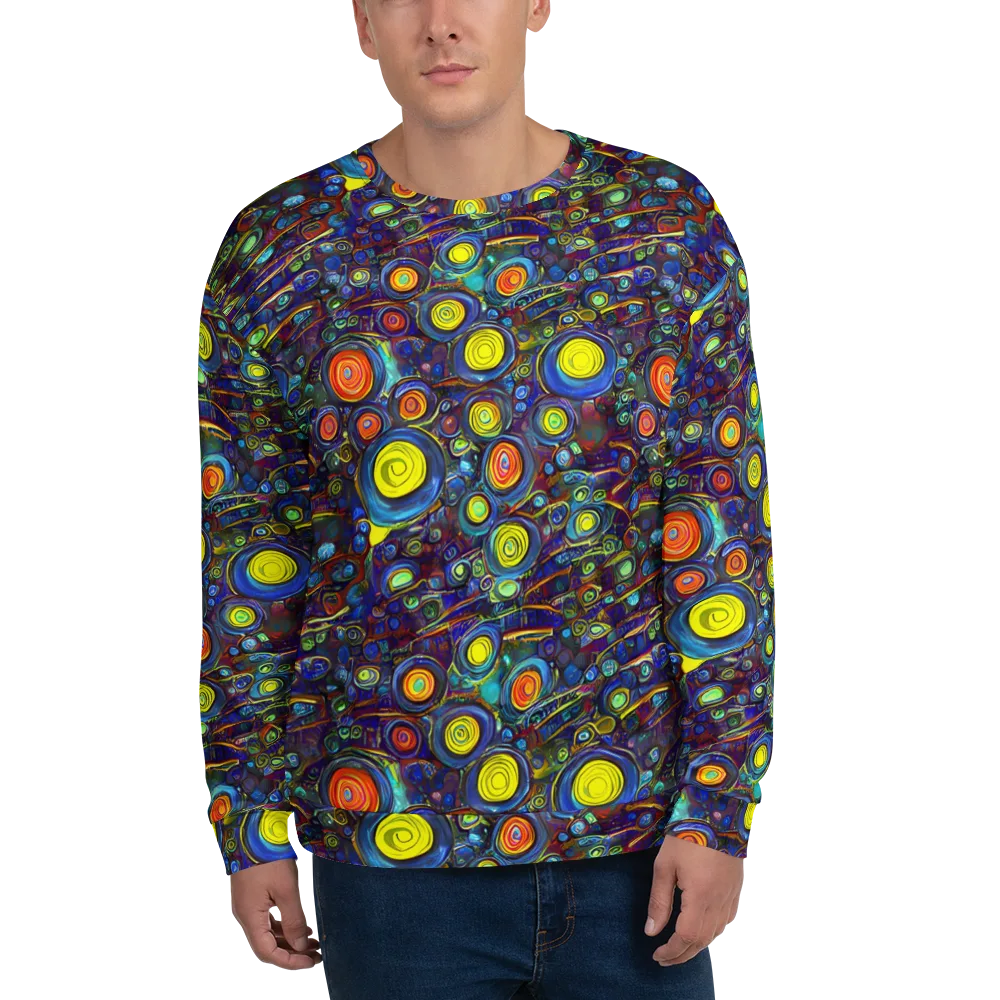 Indigo Cyclone on Sweatshirt — Front