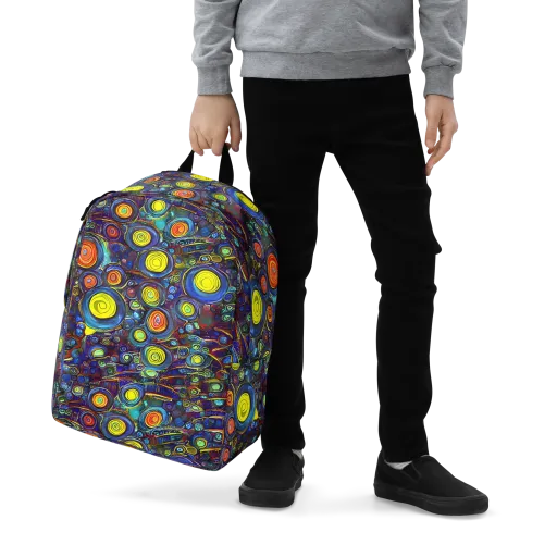 Indigo Cyclone on a Minimalist Backpack