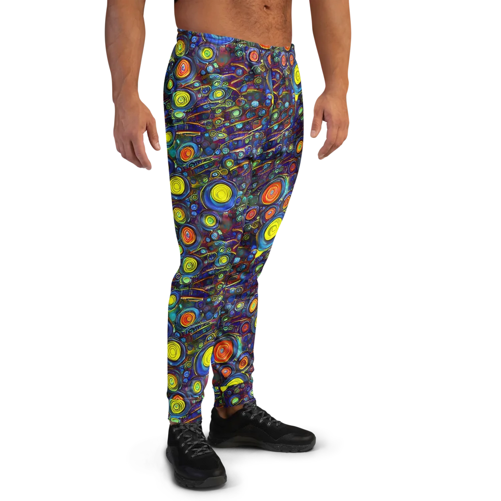 Indigo Cyclone on Men's Joggers — Right