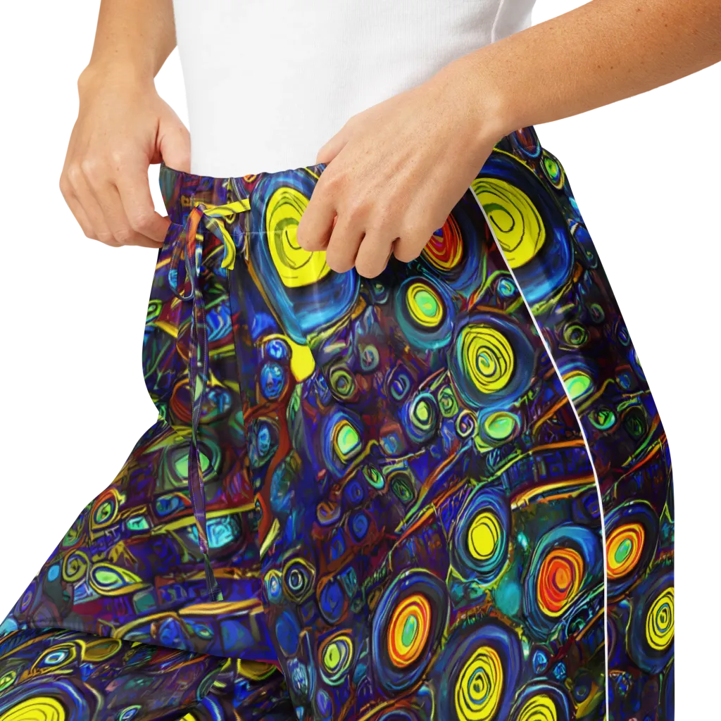 Indigo Cyclone on Women's Pajama Pants — Product details