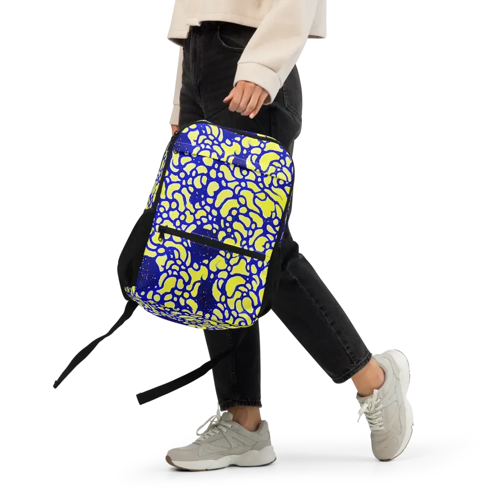 Lemon Liquefaction on Utility Backpack — Front