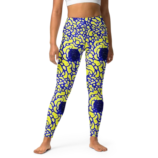 Lemon Liquefaction on a Yoga Leggings